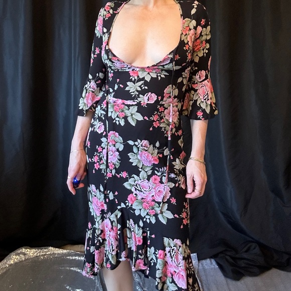 Coco Fennell Floral Dress xs - Picture 4 of 10